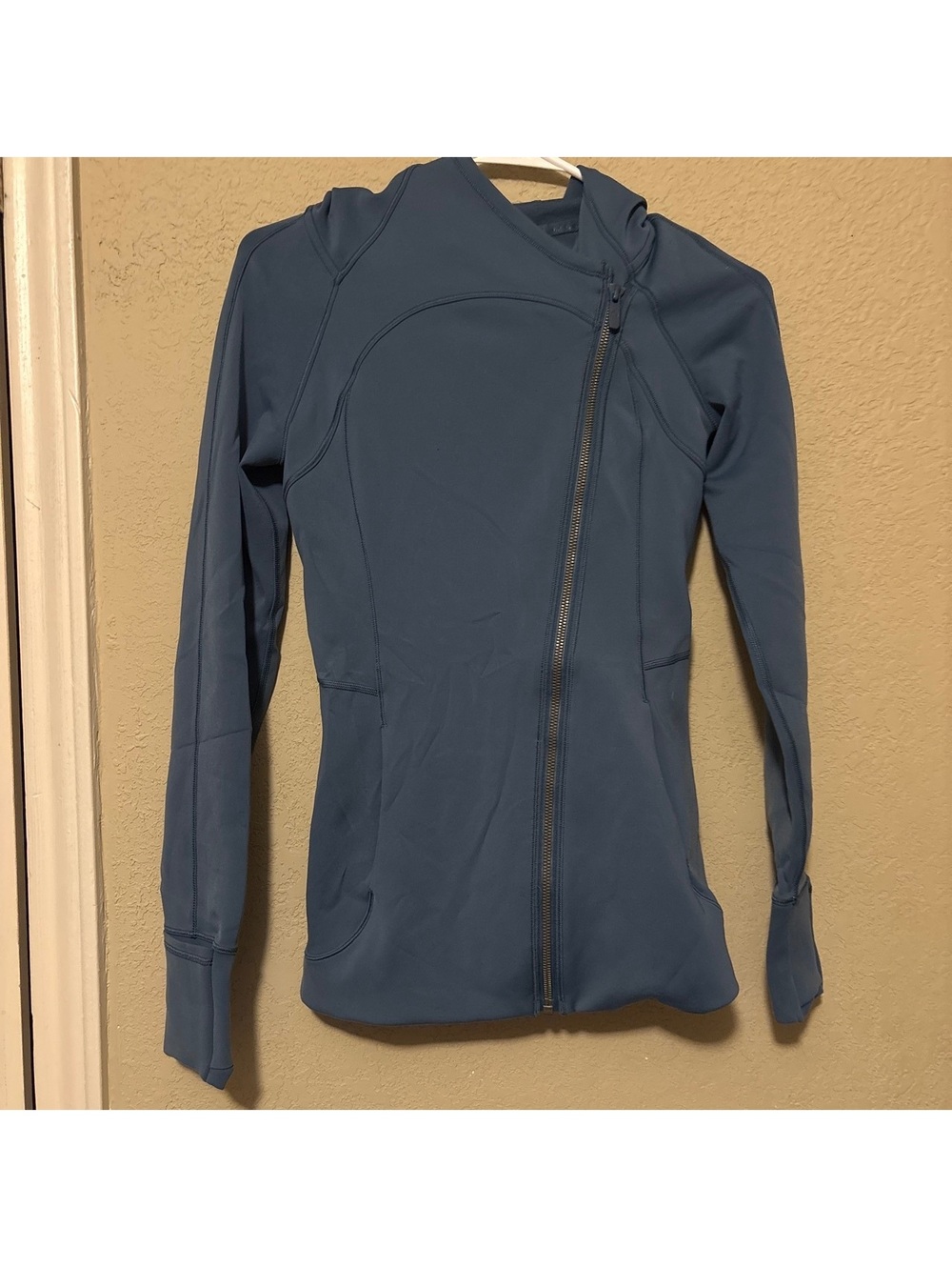Lululemon Every Journey Hooded Zip-Up Jacket Size 2 Blue